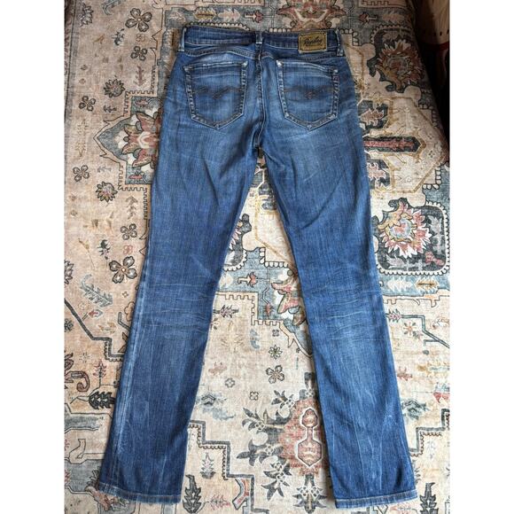 Replay Blue Jeans Vintage Pearl Straight Leg Denim y2k Size 27 - Picture 2 of 14